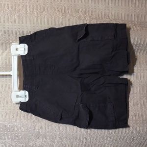 Black 5t cargo shorts